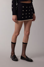 Scallop Skort - Polkadots & Moonbeams LAPolkadots & Moonbeams LARedSScallop Skort