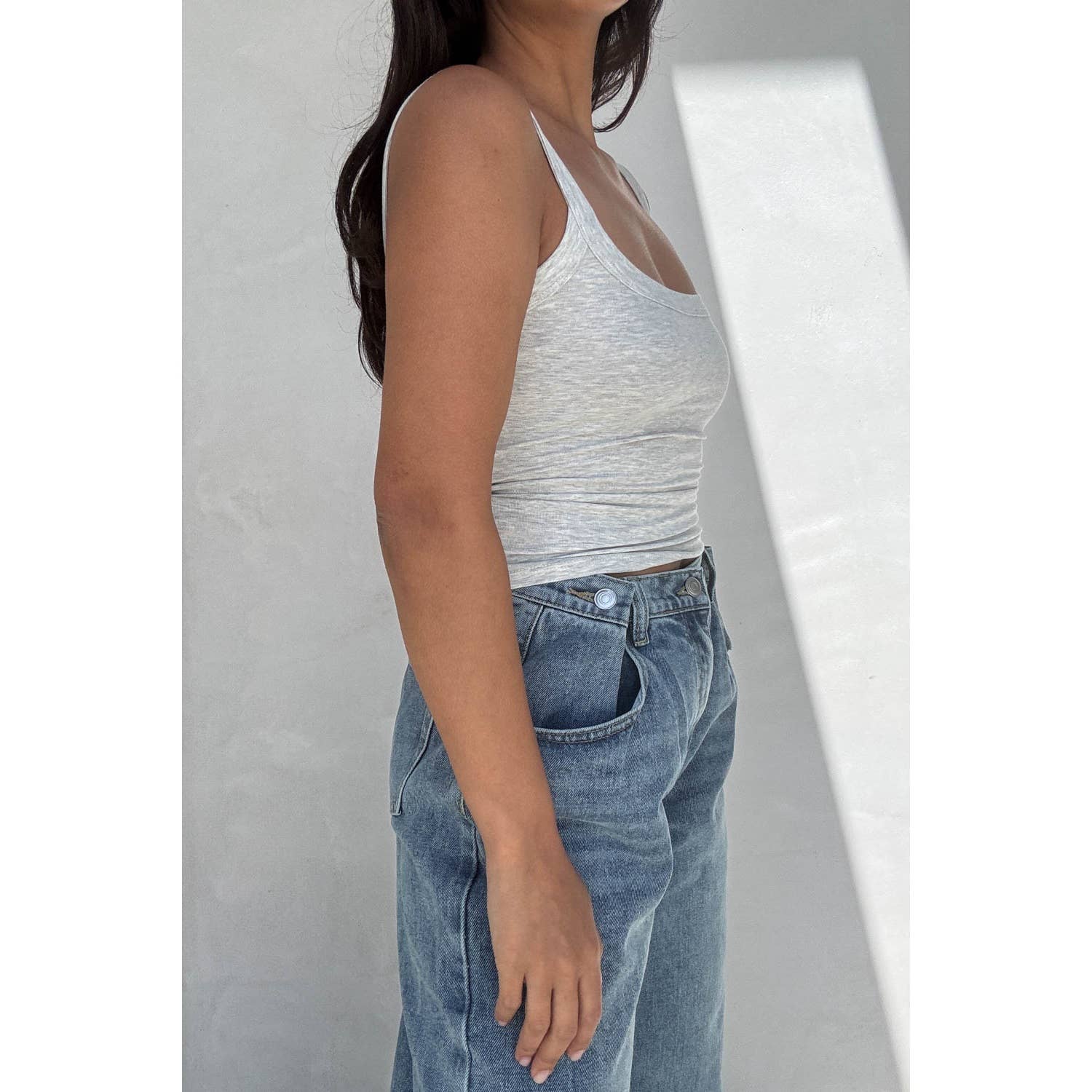 Scoop Neck Tank Top - Polkadots & Moonbeams LAPolkadots & MoonbeamsZ8101TNAVYSScoop Neck Tank Top