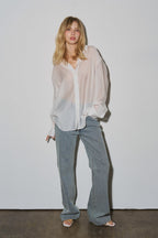 Sheer Blouse - Polkadots & Moonbeams LABeige BotanyWhiteS/MSheer Blouse
