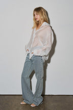 Sheer Blouse - Polkadots & Moonbeams LABeige BotanyWhiteS/MSheer Blouse