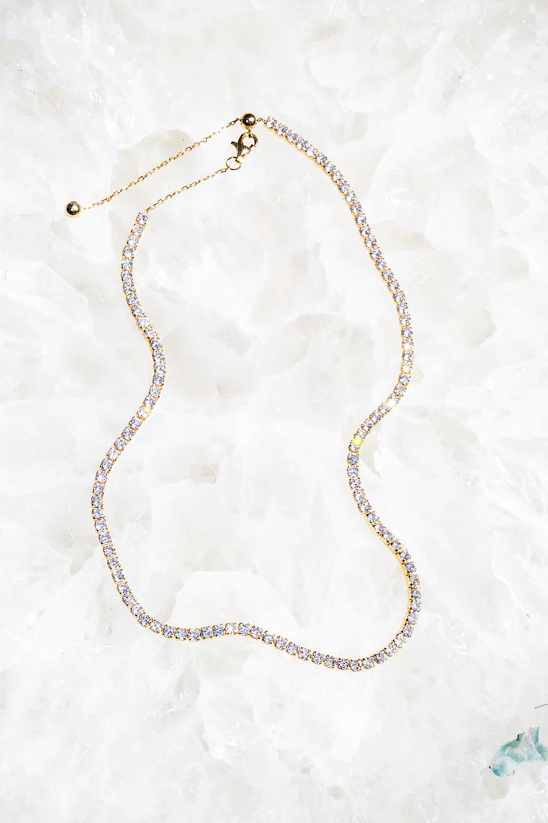 Shimmer Necklace - Polkadots & Moonbeams LANative GemgoldShimmer Necklace
