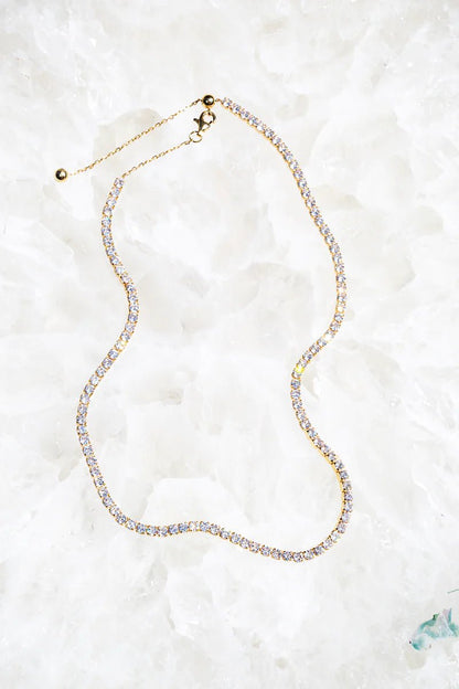 Shimmer Necklace - Polkadots & Moonbeams LANative GemgoldShimmer Necklace