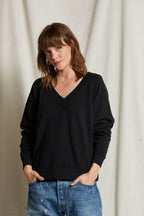 Sinead French Terry Sweatshirt - Polkadots & Moonbeams LAPerfect White TeeBLACKXSSinead French Terry Sweatshirt
