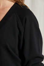 Sinead French Terry Sweatshirt - Polkadots & Moonbeams LAPerfect White TeeBLACKXSSinead French Terry Sweatshirt