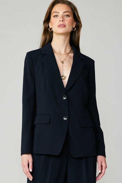 Single Breast Blazer - Polkadots & Moonbeams LAPolkadots & MoonbeamsNavyXSSingle Breast Blazer