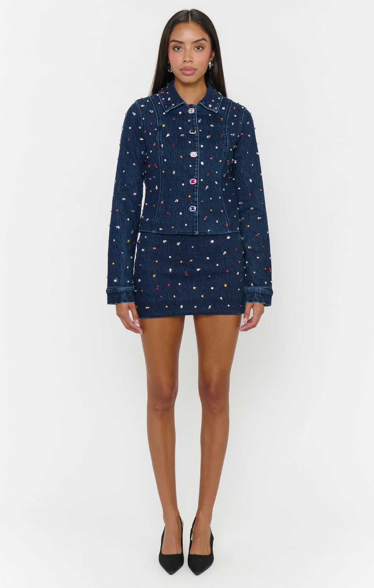 Hollywood Gemstone Skort