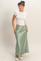 Slippy Satin Skirt - Polkadots & Moonbeams LAPolkadots & MoonbeamsseaSSlippy Satin Skirt