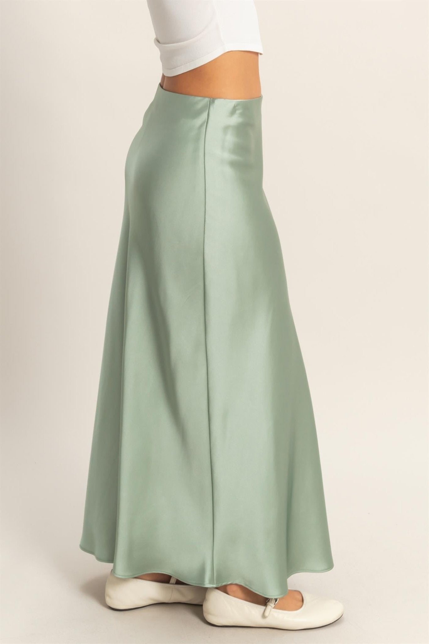 Slippy Satin Skirt - Polkadots & Moonbeams LAPolkadots & MoonbeamsseaSSlippy Satin Skirt