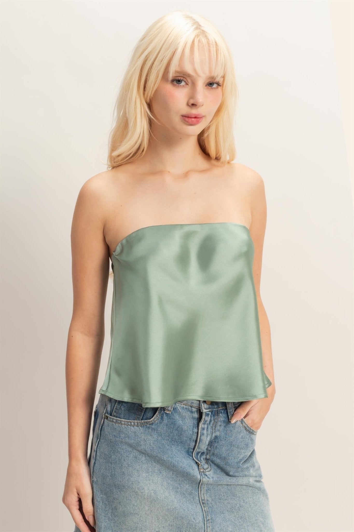 Slippy Tube Top - Polkadots & Moonbeams LAPolkadots & MoonbeamsseaSSlippy Tube Top