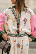 Snake Abstract Button Down