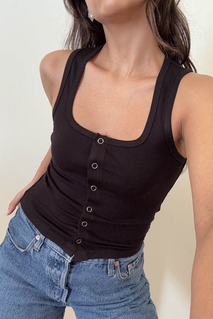 Snap Tank - Polkadots & Moonbeams LAPolkadots & MoonbeamsBlackSSnap Tank