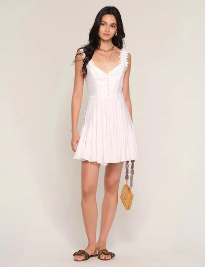 Somerset Dress - Polkadots & Moonbeams LAHeartloomWhiteXSSomerset Dress