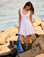 Somerset Dress - Polkadots & Moonbeams LAHeartloomWhiteXSSomerset Dress