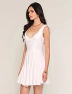 Somerset Dress - Polkadots & Moonbeams LAHeartloomWhiteXSSomerset Dress
