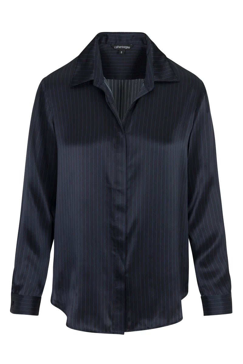 Sophie Pinstripe - Polkadots & Moonbeams LACatherine GeeNavyXSSophie Pinstripe