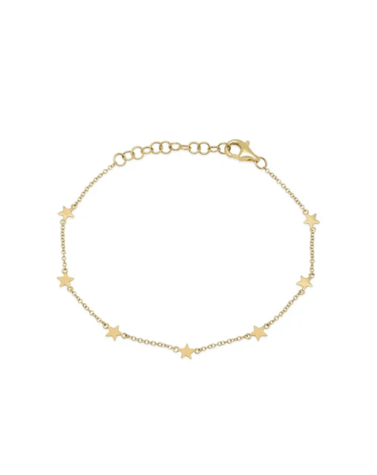 Star Charm Bracelet - Polkadots & Moonbeams LACaitlin Nicole JewelryStar Charm Bracelet