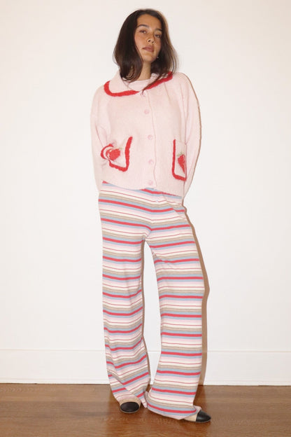Strawberry Patch BF Sweater - Polkadots & Moonbeams LABailey RosePinkXSStrawberry Patch BF Sweater