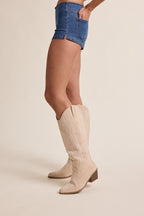 Stretch Denim Hot Pants - Polkadots & Moonbeams LAPolkadots & Moonbeams LASlight denimStretch Denim Hot Pants