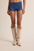Stretch Denim Hot Pants - Polkadots & Moonbeams LAPolkadots & Moonbeams LASlight denimStretch Denim Hot Pants