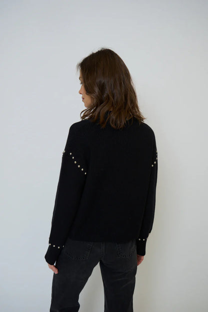 Jay Studded Sweater Jacket