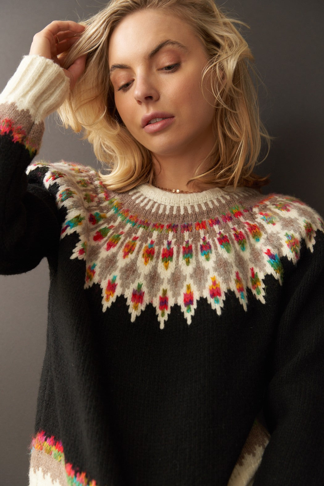 Fern and Feather Sweater