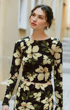 Tasysha Mesh Floral - Polkadots & Moonbeams LAZ SUPPLYBlackXSTasysha Mesh Floral