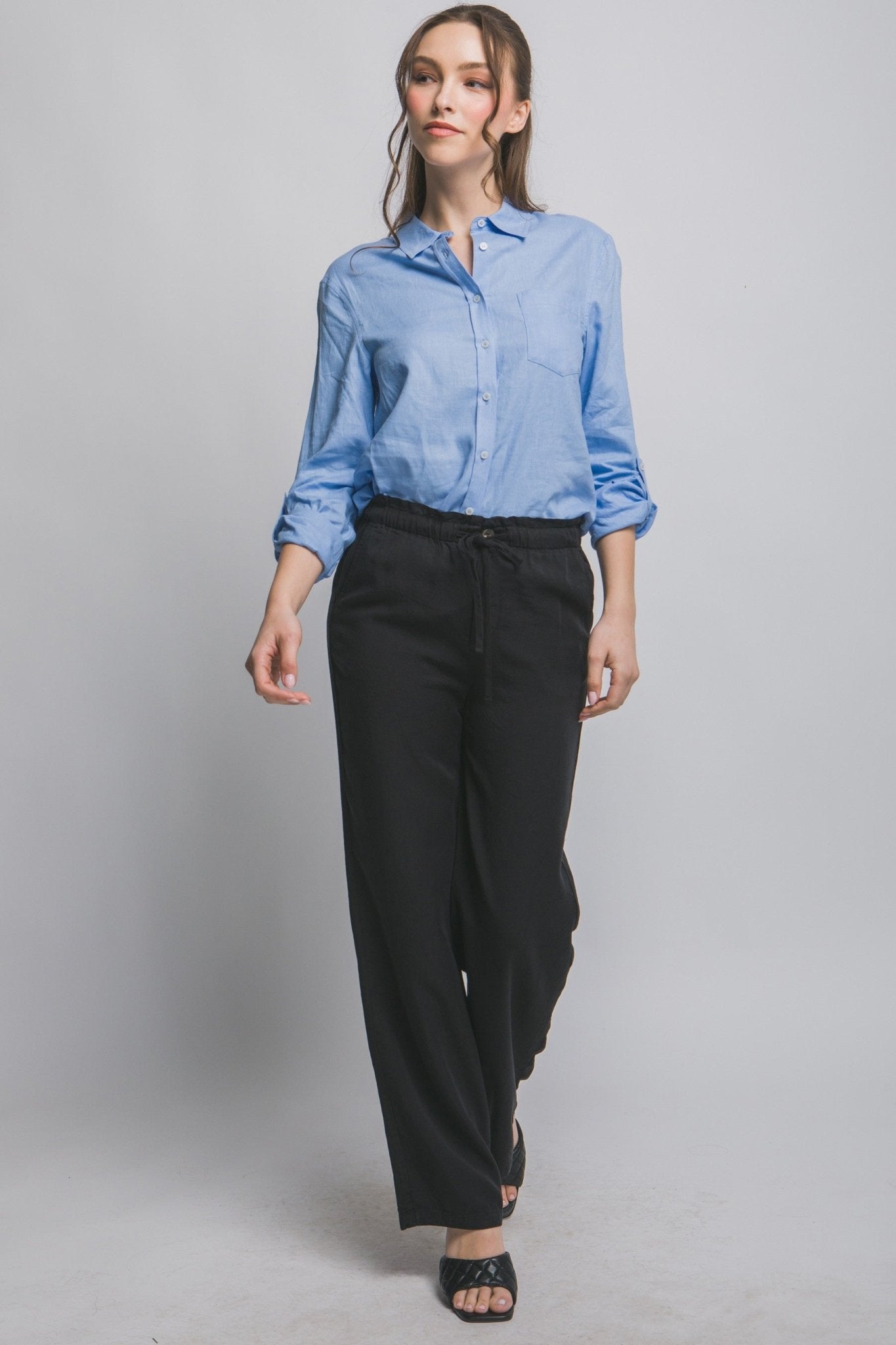 Tencel Drawstring Pants - Polkadots & Moonbeams LAPolkadots & MoonbeamsBlackSTencel Drawstring Pants