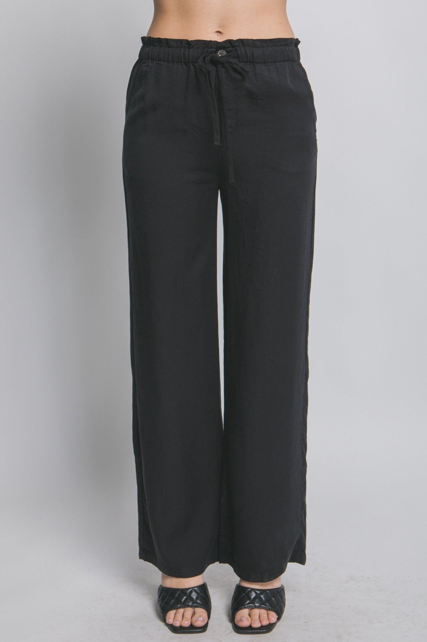 Tencel Drawstring Pants - Polkadots & Moonbeams LAPolkadots & MoonbeamsBlackSTencel Drawstring Pants