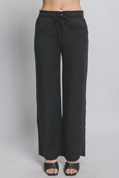 Tencel Drawstring Pants - Polkadots & Moonbeams LAPolkadots & MoonbeamsBlackSTencel Drawstring Pants