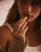 The Marais Wave Ring Set - Gold - Polkadots & Moonbeams LALuv AJSP26-R-MWRS-G-77SilverThe Marais Wave Ring Set - Gold