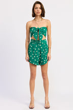 Tie Polkadots Top - Polkadots & Moonbeams LAPolkadots & MoonbeamsGreenSTie Polkadots Top