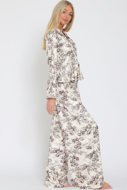 Toile Flowy Pants