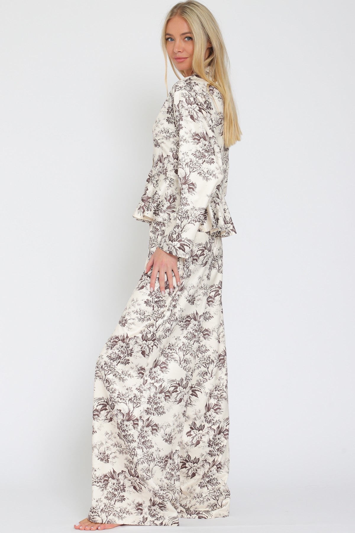 Toile Flowy Pants