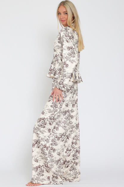 Toile Flowy Pants