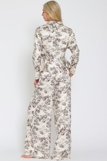 Toile Flowy Pants - Polkadots & Moonbeams LAPolkadots & MoonbeamsTA/BROWNSToile Flowy Pants
