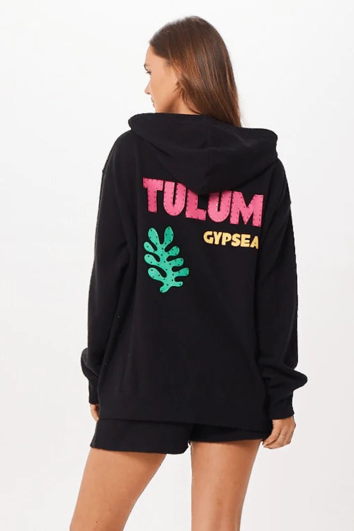 Tulum Jet Setter Zip Up - Polkadots & Moonbeams LAVintage HavanaBLACKSTulum Jet Setter Zip Up