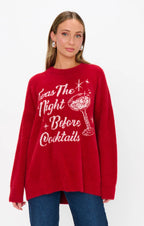 Twas The Night Before Cocktails Sweater - From the brand Show Me Your Mumu