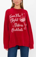 Twas The Night Before Cocktails Sweater - From the brand Show Me Your Mumu