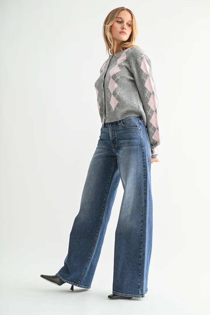 Ultra Wide Jean - Polkadots & Moonbeams LAJust Black DenimBlue24Ultra Wide Jean