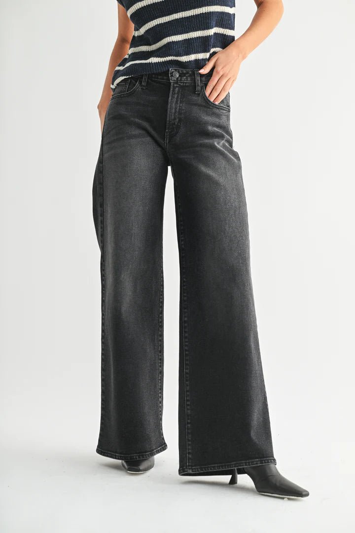 Ultra Wide Jean - Polkadots & Moonbeams LAJust Black DenimBlue24Ultra Wide Jean