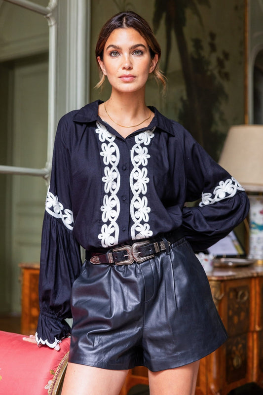 Venezia Blouse - Polkadots & Moonbeams LAMiss JuneVenezia Blouse