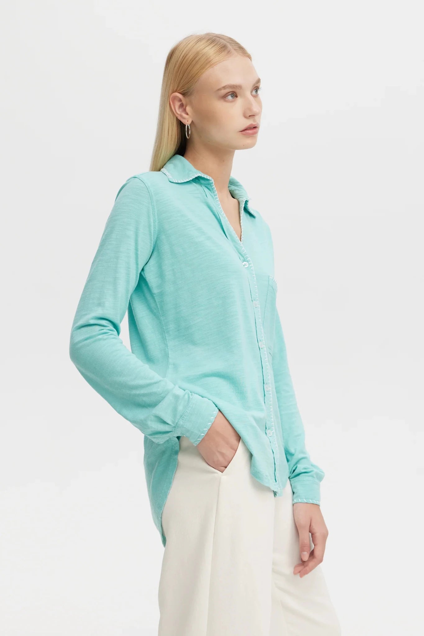 Whipstitch Amrat Blouse - Polkadots & Moonbeams LACHRLDRSEAXSWhipstitch Amrat Blouse