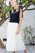 Winona Wrap Midi Skirt - Polkadots & Moonbeams LAPolkadots & MoonbeamsSIVORYWinona Wrap Midi Skirt