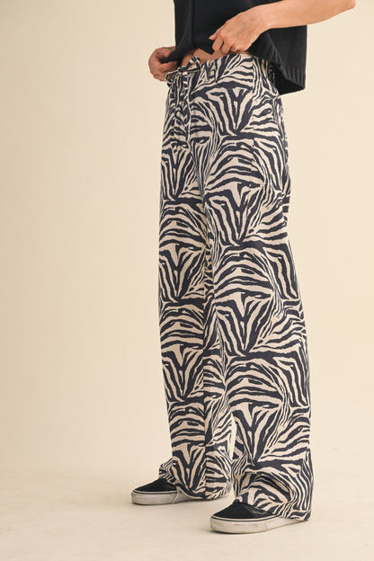 Zebra Faux Suede Pants - Polkadots & Moonbeams LAPolkadots & MoonbeamsSZebra Faux Suede Pants