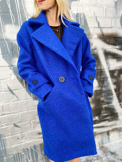 Daisy Boucle Double Breasted Coat