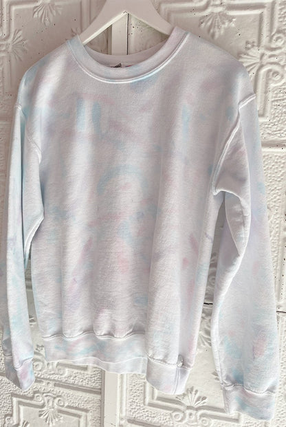 Pale Pastel Tie Dye Sweatshirt - Polkadots & Moonbeams LAPolkadots & MoonbeamsSmallPale Pastel Tie Dye Sweatshirt