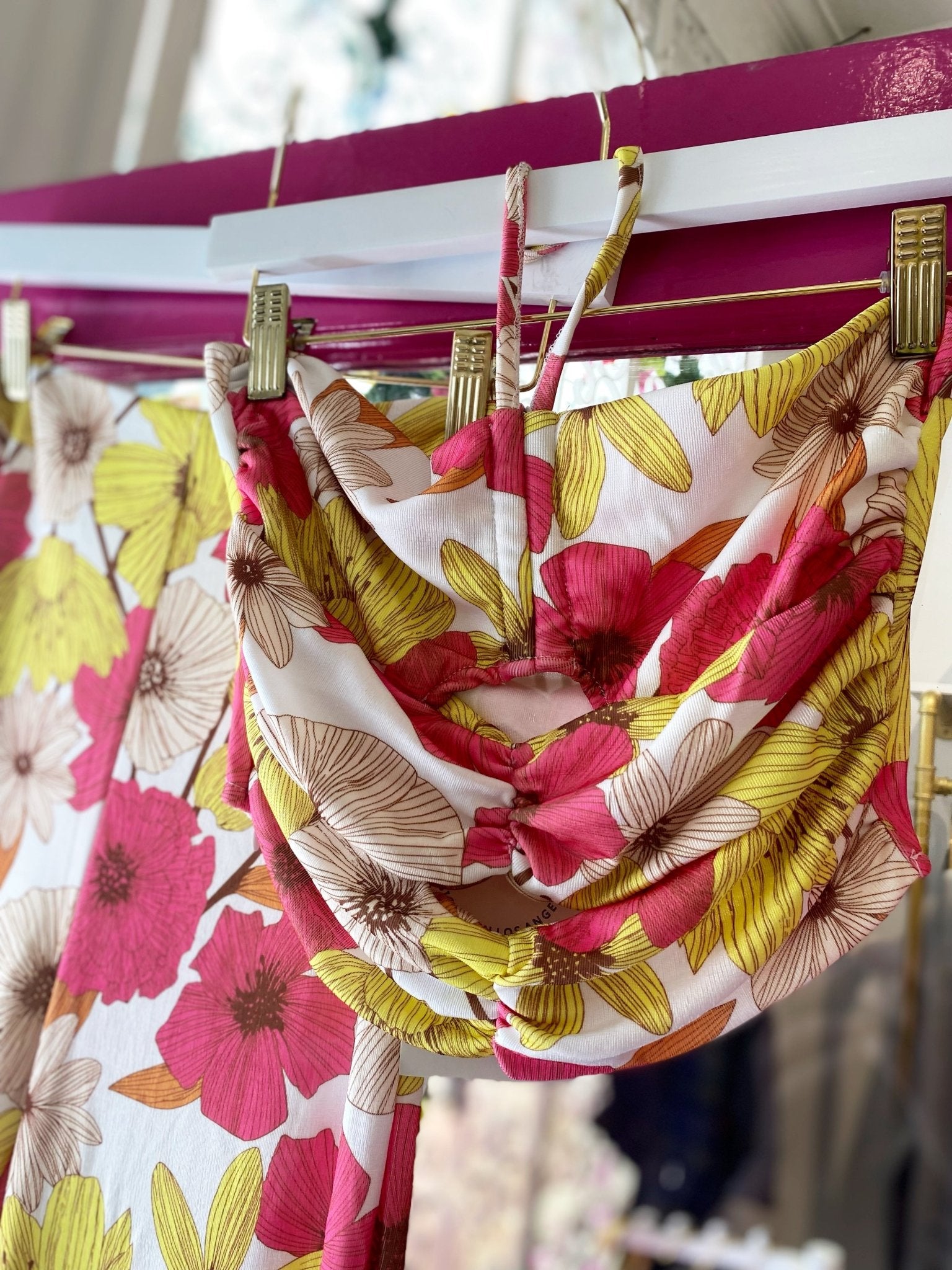 Rata Floral Set - Polkadots & Moonbeams LALove + HarmonySHalter topRata Floral Set
