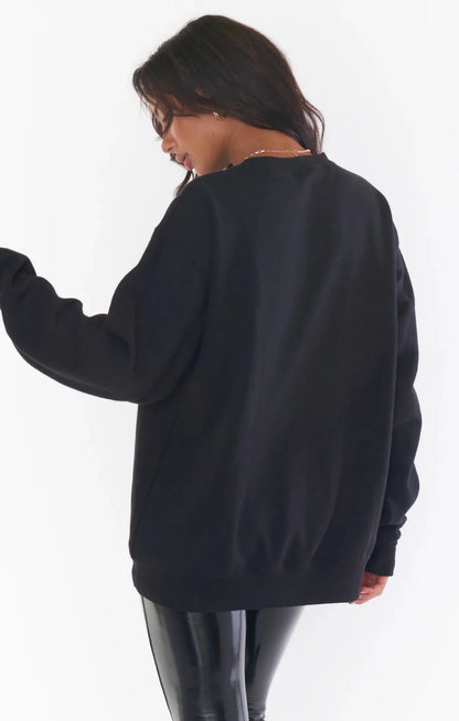 Ski the Sky Stanley Sweatshirt - Polkadots & Moonbeams LAShow Me Your MumuXSBLACKSki the Sky Stanley Sweatshirt